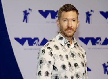 Calvin Harris at the 2017 MTV Video Music Awards held at the Forum in Inglewood, USA on August 27, 2017.