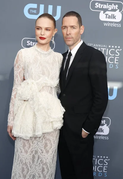 Kate Bosworth Michael Polish 23ª Edición Los Critics Choice Awards — Foto de Stock