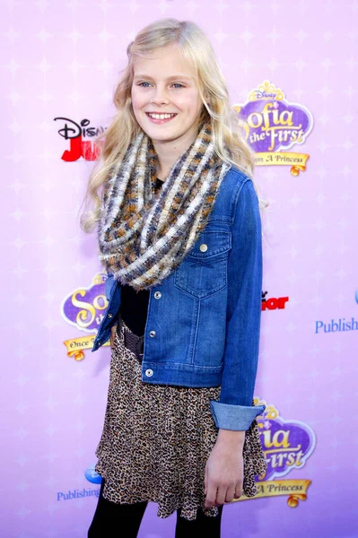 Harley Graham Los Angeles Premiere Sofia First Once Princess Held — Stock Photo, Image