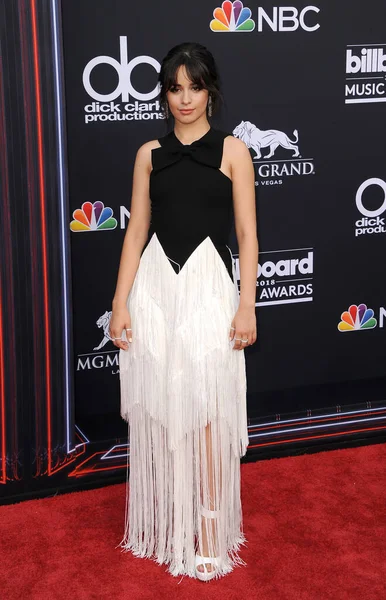 Camila Cabello Los Billboard Music Awards 2018 Celebrados Mgm Grand —  Fotos de Stock