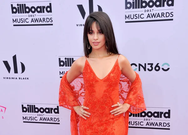 Камила Кабельо Церемонии Награждения Billboard Music Awards 2017 Состоявшейся Мая — стоковое фото
