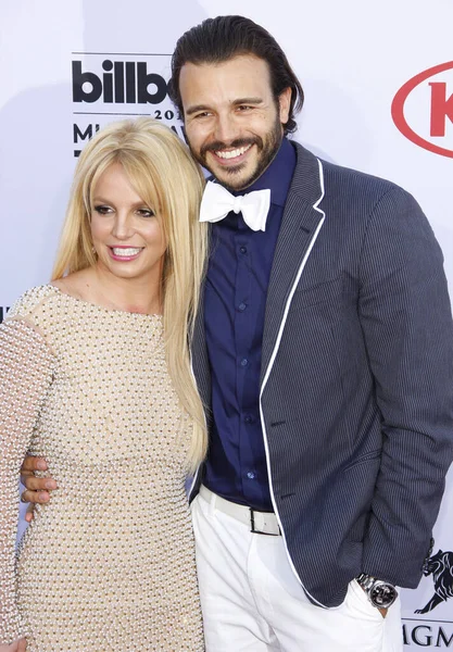 Britney Spears Charlie Ebersol 2015 Billboard Music Awards Held Mgm — Stock Photo, Image