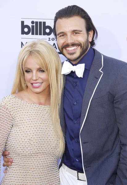 Britney Spears Charlie Ebersol 2015 Billboard Music Awards Held Mgm — Stock Photo, Image