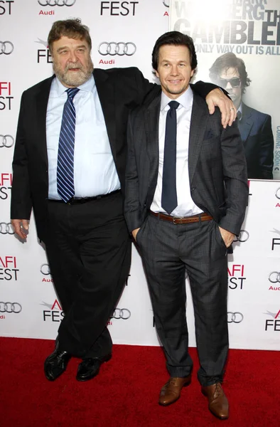 John Goodman Mark Wahlberg Slavnosti Afi Fest 2014 Premiéra Gambler — Stock fotografie