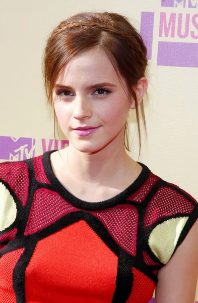 Emma Watson 2012 Mtv Video Music Awards Held Staples Center — Stock Photo, Image