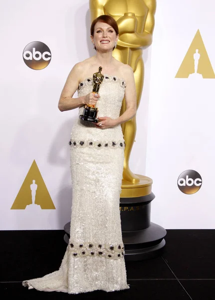 Julianne Moore 87Th Annual Academy Awards Sala Imprensa Realizada Loews — Fotografia de Stock