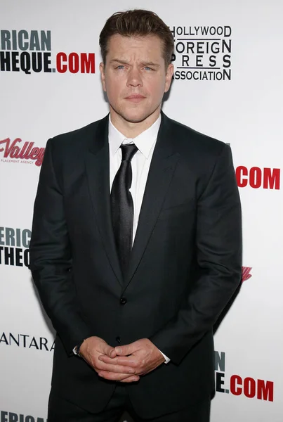 Matt Damon 30Th Annual American Cinematheque Awards Gala Held Beverly — Stock Photo, Image