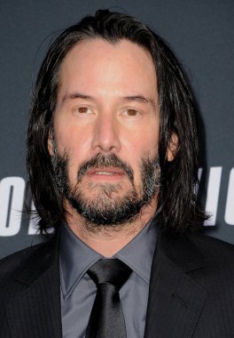 Keanu Reeves 15 Mayıs 2019'da Hollywood,ABD'deki Tcl Çin Tiyatrosu'nda düzenlenen 'John Wick: Chapter 3 - Parabellum'un Los Angeles galasında.