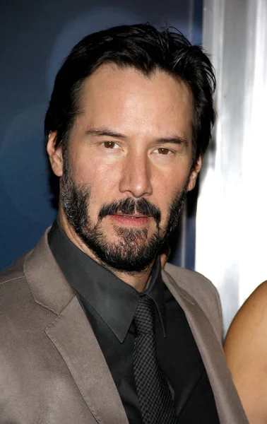 Keanu Reeves Alla Prima Los Angeles John Wick Tenutasi Presso — Foto Stock