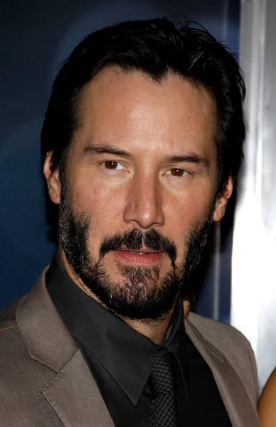 Keanu Reeves Alla Prima Los Angeles John Wick Tenutasi Presso — Foto Stock