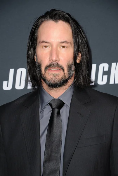 Keanu Reeves Los Angeles Premiere John Wick Chapter Parabellum Held — Stock Photo, Image