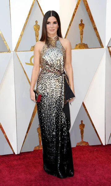 Sandra Bullock 90Th Annual Academy Awards Held Dolby Theatre Hollywood — Stock Photo, Image