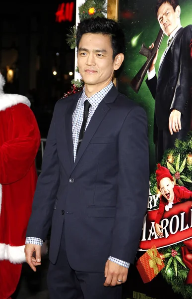 stock image John Cho at the Los Angeles premiere of 'A Very Harold & Kumar 3D Christmas' held at the Grauman's Chinese Theater in Hollywood, USA on November 2, 2011.