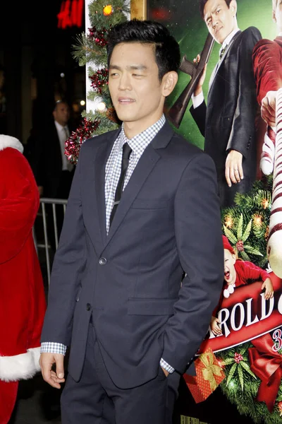 stock image John Cho at the Los Angeles premiere of 'A Very Harold & Kumar 3D Christmas' held at the Grauman's Chinese Theater in Hollywood, USA on November 2, 2011.