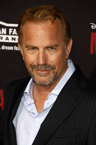 Kevin Costner Los Angeles Premiere Mcfarland Usa Held Capitan Theater — Stock Photo, Image