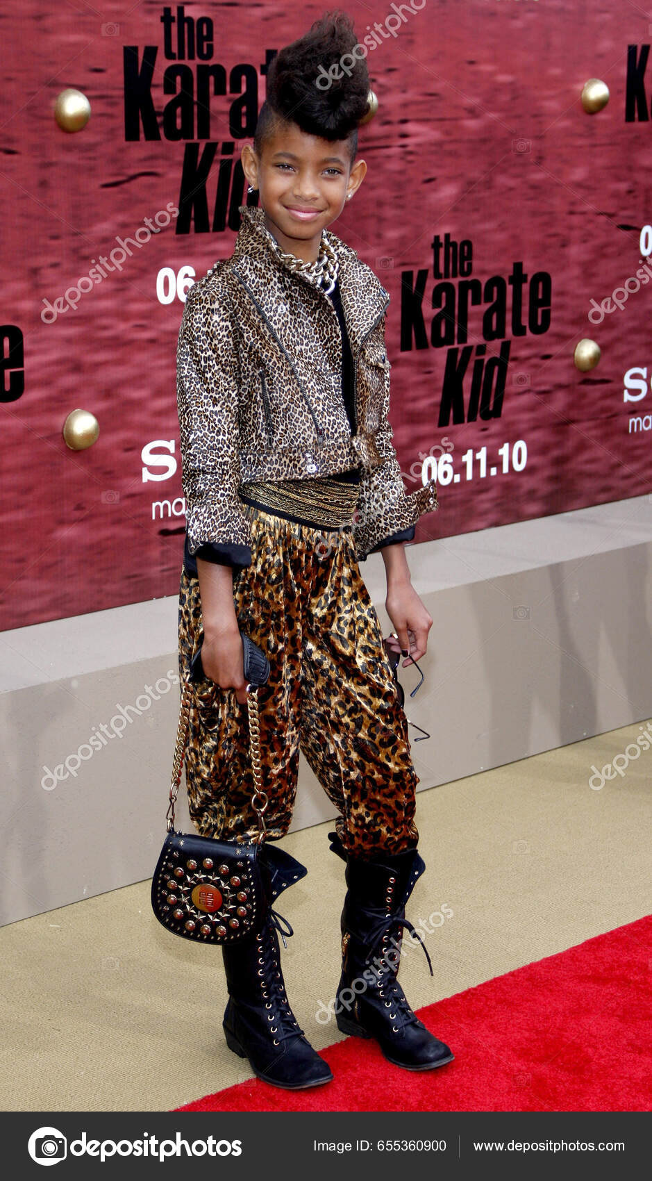 Willow Smith Los Angeles Premiere ‘The Karate Kid’ Held Mann – Stock