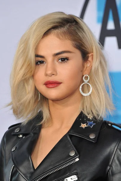 Selena Gomez 2017 American Music Awards Held Microsoft Theater Los — Foto de Stock