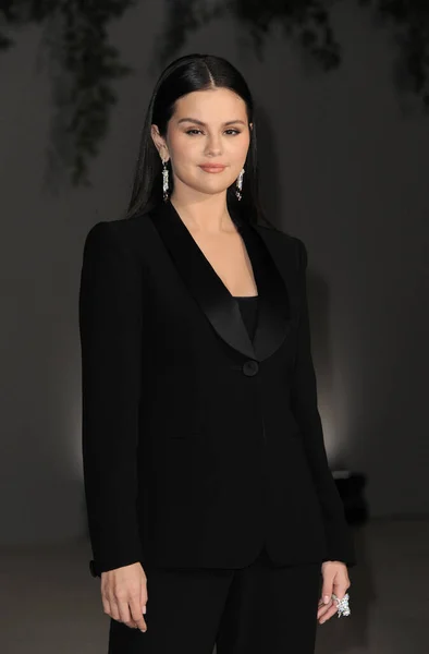 Selena Gomez Secondo Gala Annuale Dell Academy Museum Tenutosi Presso — Foto Stock