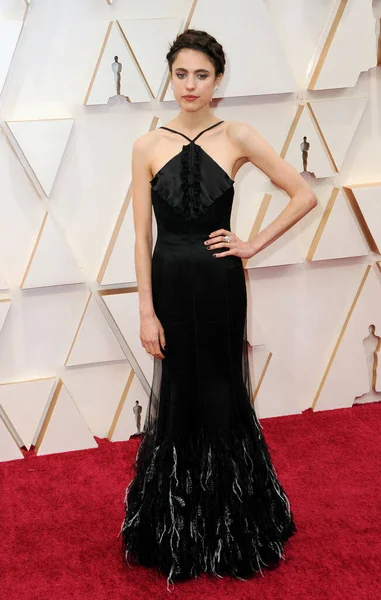 Stock image Margaret Qualley at the 92nd Academy Awards held at the Dolby Theatre in Hollywood, USA on February 9, 2020.