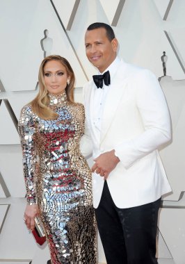 Hollywood ve Highland Los Angeles, ABD Alex Rodriguez ve Jennifer Lopez 91 yıllık Akademi Ödülleri'nde 24 Şubat 2019 düzenlenen.