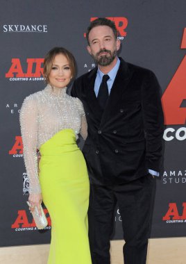 Jennifer Lopez ve Ben Affleck, 27 Mart 2023 'te ABD' nin Westwood kentindeki Regency Village Theatre 'da düzenlenen Amazon Stüdyoları' nın Dünya prömiyerinde.