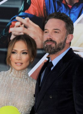 Ben Affleck ve Jennifer Lopez, 27 Mart 2023 'te ABD' nin Westwood kentindeki Regency Village Theatre 'da düzenlenen Amazon Stüdyoları' nın Dünya prömiyerinde.