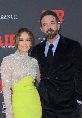 Jennifer Lopez ve Ben Affleck, 27 Mart 2023 'te ABD' nin Westwood kentindeki Regency Village Theatre 'da düzenlenen Amazon Stüdyoları' nın Dünya prömiyerinde.