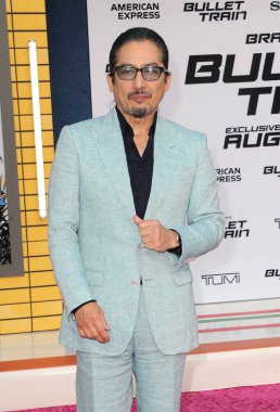 Hiroyuki Sanada at the Los Angeles premiere of 'Bullet Train' held at the Regency Village Theatre in Westwood, USA on August 1, 2022.