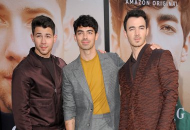 Kevin Jonas, Joe Jonas ve Nick Jonas, Amazon Prime Video'nun 'Chasing Happiness' adlı filminin galasında Westwood, ABD'deki Regency Bruin Tiyatrosu'nda 3 Haziran 2019'da yapıldı..