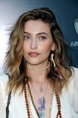 Paris Jackson, 1 Ağustos 2019 'da ABD' nin Hollywood kentindeki ArcLight Sinemasında düzenlenen 'Fıstık Ezmesi Şahini' nin Los Angeles galasında.