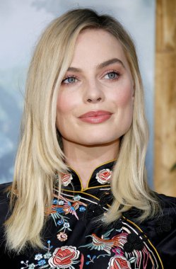 Margot Robbie, 27 Haziran 2016 'da ABD' nin Hollywood şehrindeki Dolby Tiyatrosu 'nda düzenlenen' Tarzan Efsanesi 'nin Los Angeles galasında.