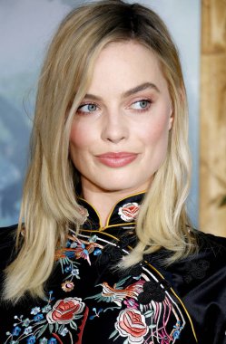 Margot Robbie, 27 Haziran 2016 'da ABD' nin Hollywood şehrindeki Dolby Tiyatrosu 'nda düzenlenen' Tarzan Efsanesi 'nin Los Angeles galasında.