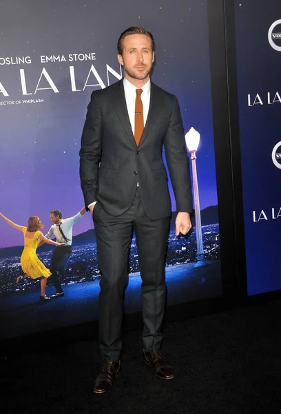 Ryan Gosling Los Angeles Premiere Land Held Mann Village Theatre — Fotografia de Stock