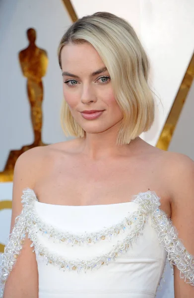 Margot Robbie Éves Academy Awards Tartott Dolby Theatre Ben Hollywood — Stock Fotó