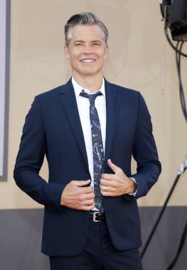 Timothy Olyphant Los Angeles prömiyeri ' bir kez Hollywood 'Da ' bir süre üzerine Hollywood 'da TCL Çin Tiyatrosu IMAX düzenlenen, 22 Temmuz 2019, ABD.