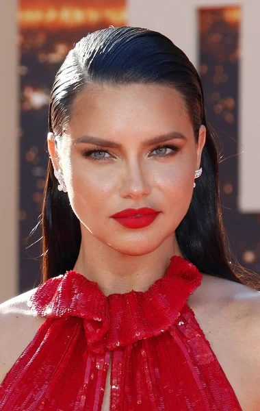 Adriana Lima Lors Première Los Angeles Once Time Hollywood Tcl — Photo