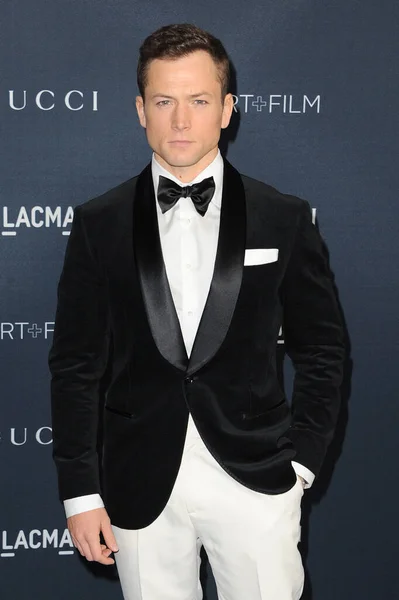 Taron Egerton Lacma Art Film Gala Présenté Par Gucci Los — Photo