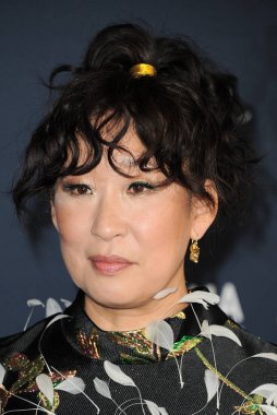 Sandra Oh LACMA Sanat ve Film Galasında 5 Kasım 2022 'de Los Angeles İlçe Sanat Müzesi' nde Gucci tarafından sunuldu..