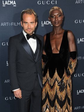 LACMA Sanat + Film Galasında Jodie Turner-Smith 5 Kasım 2022 'de Los Angeles' taki Los Angeles County Sanat Müzesi 'nde Gucci tarafından sunuldu..