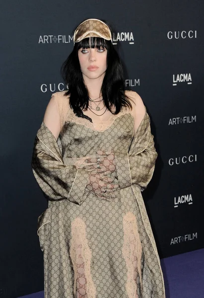 Billie Eilish Lacma Art Film Gala Presentato Gucci Tenutosi Los — Foto Stock