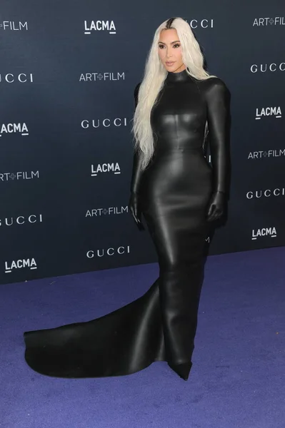 Kim Kardashian出席2022年11月5日在美国洛杉矶洛杉矶县艺术博物馆举行的Lacma艺术 电影节 — 图库照片