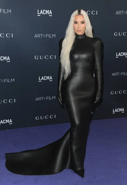 Kim Kardashian Bei Der Von Gucci Präsentierten Lacma Art Film — Stockfoto