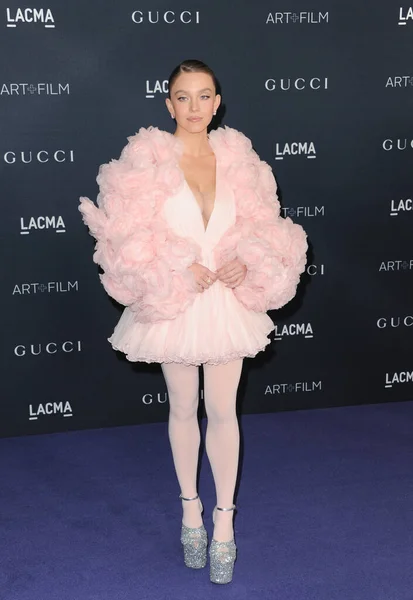 시드니 스위니 Lacma Art Film Gala Presented Gucci Held Los — 스톡 사진