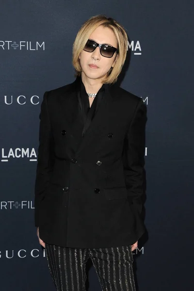 stock image Yoshiki at the LACMA Art+Film Gala Presented By Gucci held at the Los Angeles County Museum of Art in Los Angeles, USA on November 5, 2022.