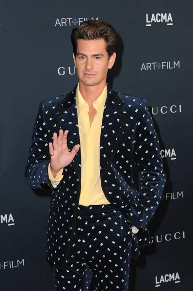 stock image Andrew Garfield at the LACMA Art+Film Gala Presented By Gucci held at the Los Angeles County Museum of Art in Los Angeles, USA on November 5, 2022.