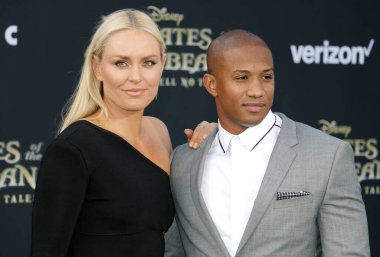 Lindsey Vonn ve Kenan Smith, 18 Mayıs 2017 'de ABD' nin Hollywood şehrindeki Dolby Tiyatrosu 'nda düzenlenen 