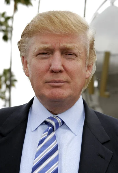 Donald Trump Beim Casting Für Die Sechste Staffel Von Apprentice — Stockfoto