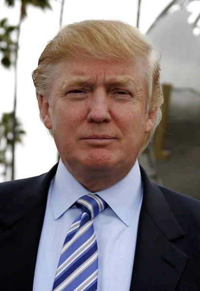 Donald Trump Sexta Temporada Busca Chamada Elenco Para Apprentice Realizada — Fotografia de Stock
