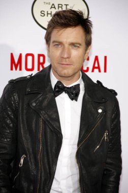 Ewan McGregor, 21 Ocak 2015 'te ABD' nin Hollywood kentindeki TCL Çin Tiyatrosu 'nda düzenlenen' Mortdecai 'nin Los Angeles galasında.