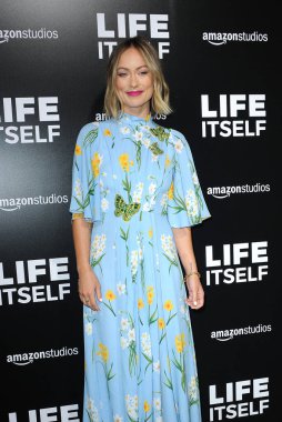 Olivia Wilde, 13 Eylül 2018 'de ABD' nin Hollywood kentindeki ArcLight Sinemasında düzenlenen 'Life Itself' galasında.
